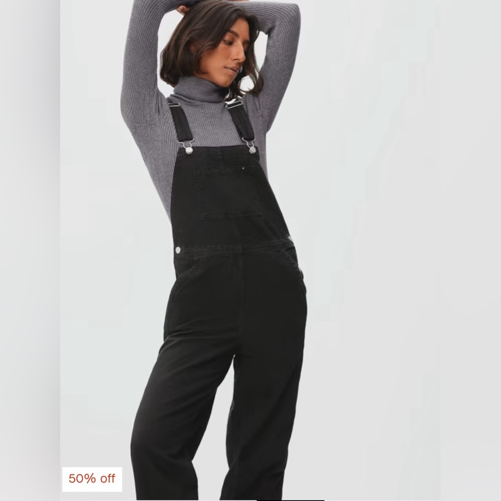 Everlane Canvas Overalls Size 0